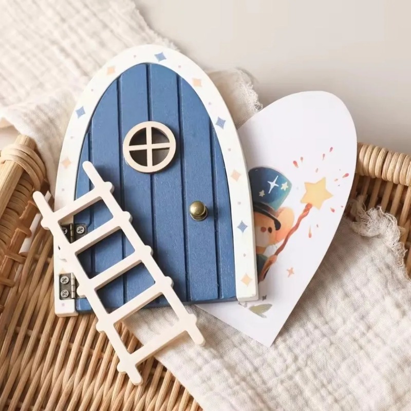 Fairy Elf Door Glow Mini Woode - Art Craft Door 리뷰 및 가격