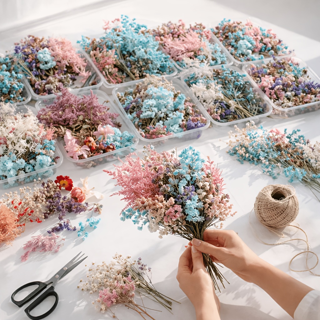 10 Box Mixed Dried Flower Bouq - The Art And Craft Of Jewelry 리뷰 및 가격