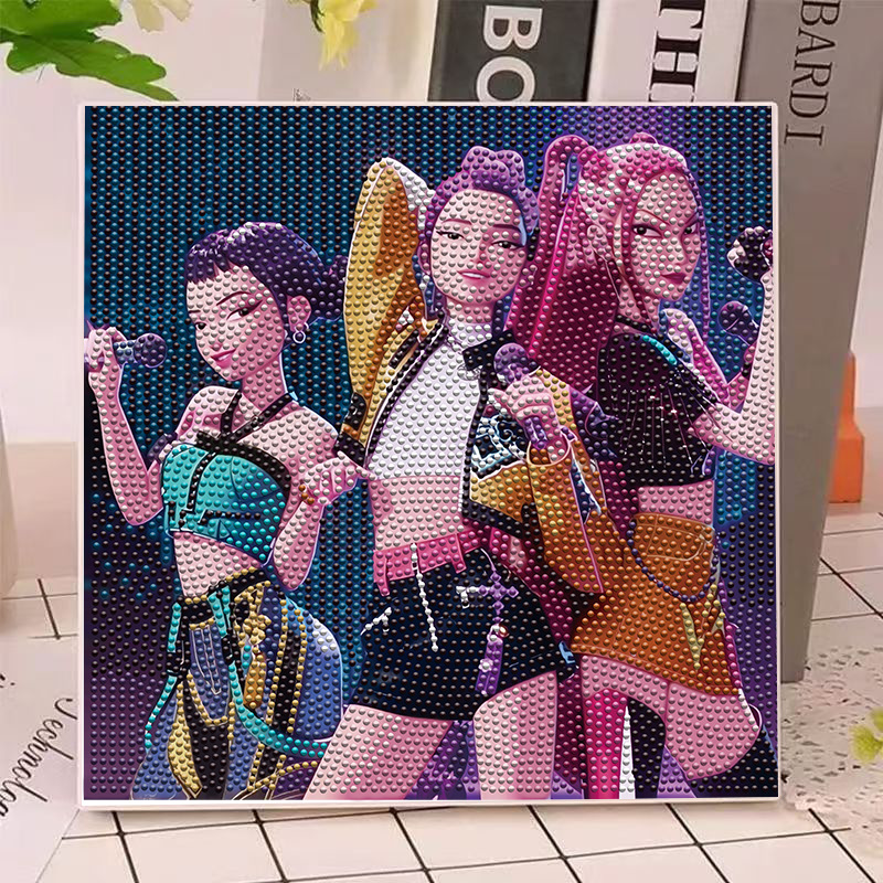 Anime Gilrs Lumi Mila Zoi K-po - Art Craft Diy 리뷰 및 가격