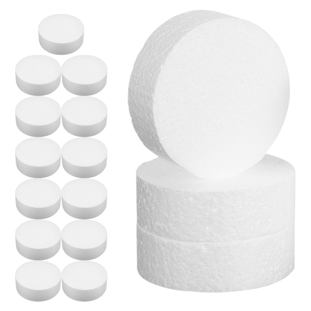 16Pcs Foam Cylinders White Cra - Art Craft Project 리뷰 및 가격