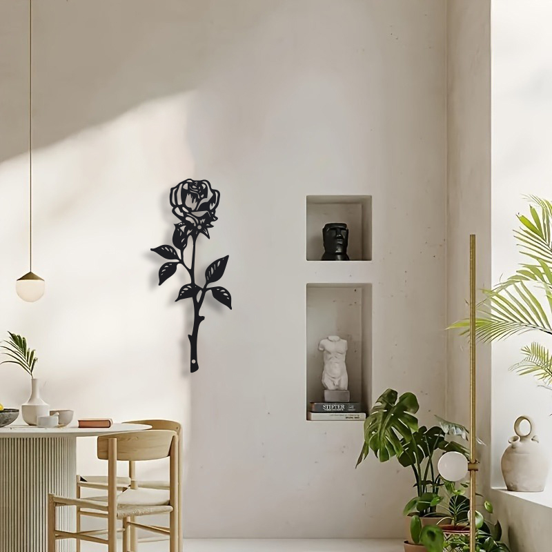 1pc Metal  Art Deco Rose Wall  - Art Craft Door 리뷰 및 가격