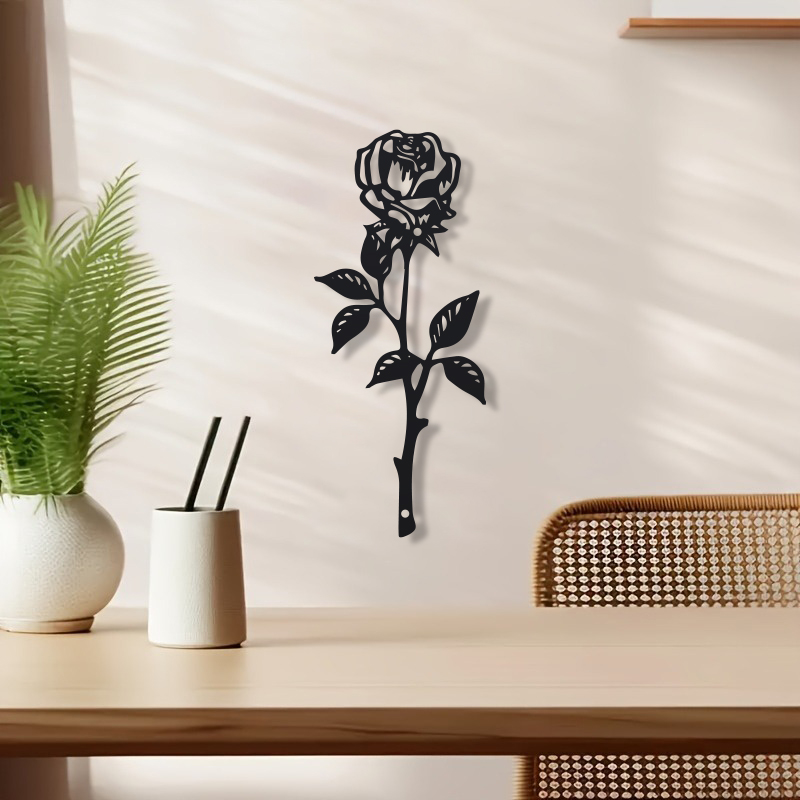 1pc Metal  Art Deco Rose Wall  - Art Craft Door 리뷰 및 가격