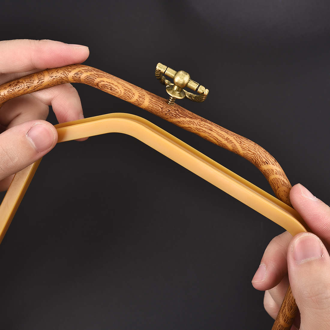 Imitated Wood Round,Oval Diffe - Embroidery Hoop Kit 리뷰 및 가격