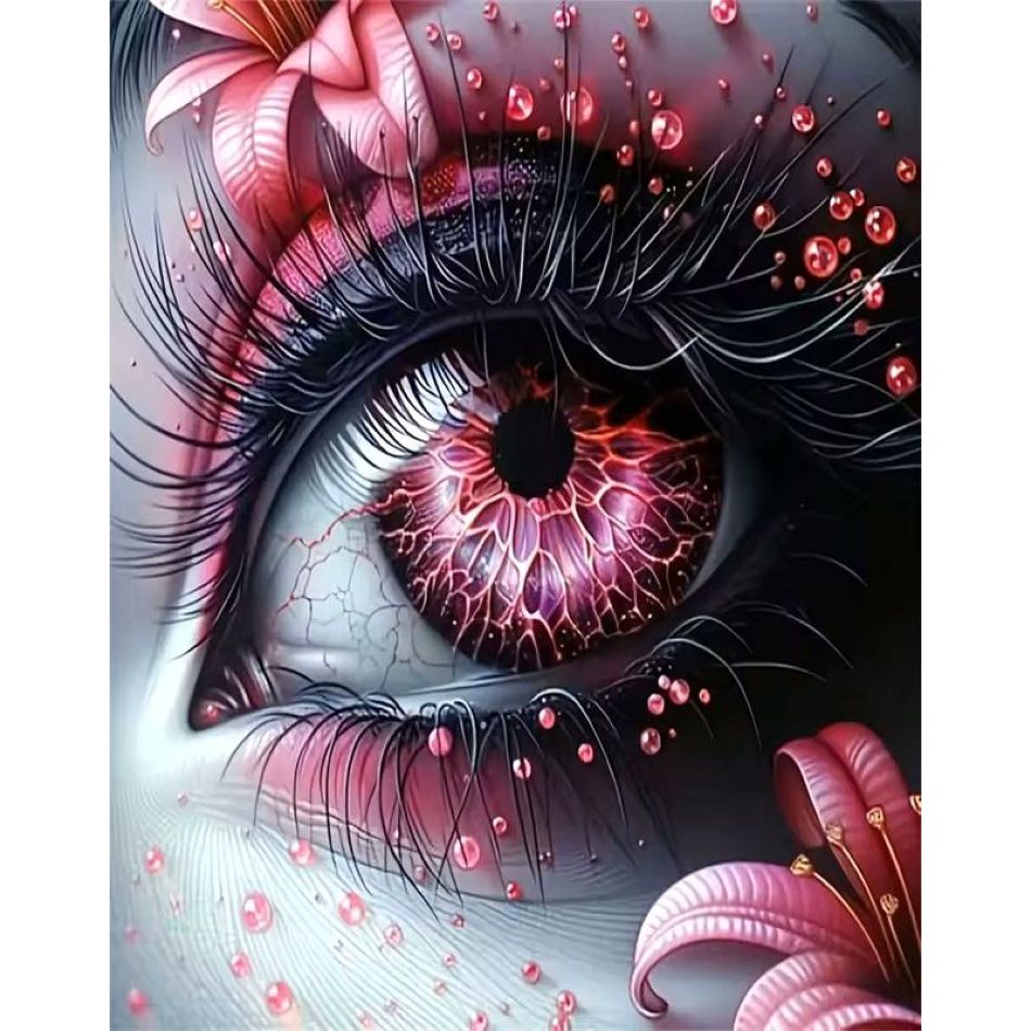 RUOPOTY Red Pupils Diamond Pai - Art Craft Ideas With Paper 리뷰 및 가격