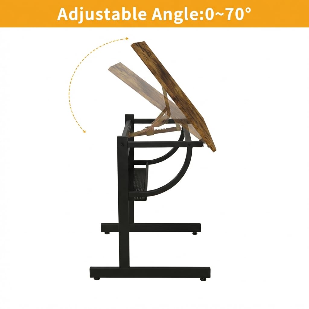 Adjustable Art Desk with Stora - Art & Craft Paper Ideas 리뷰 및 가격
