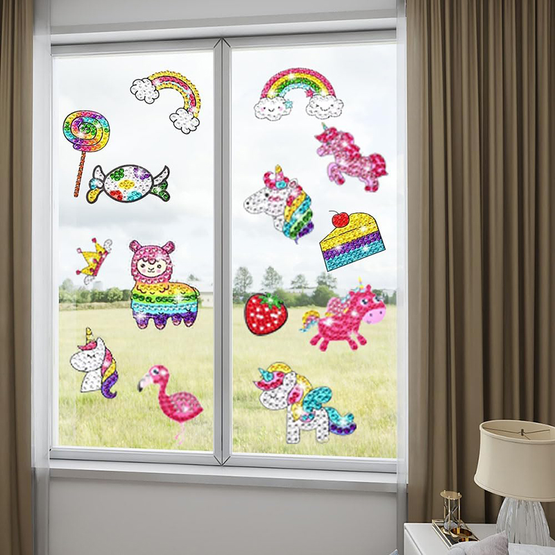 Make Diamond Stickers Kids 5D  - Art Craft Ideas With Paper 리뷰 및 가격