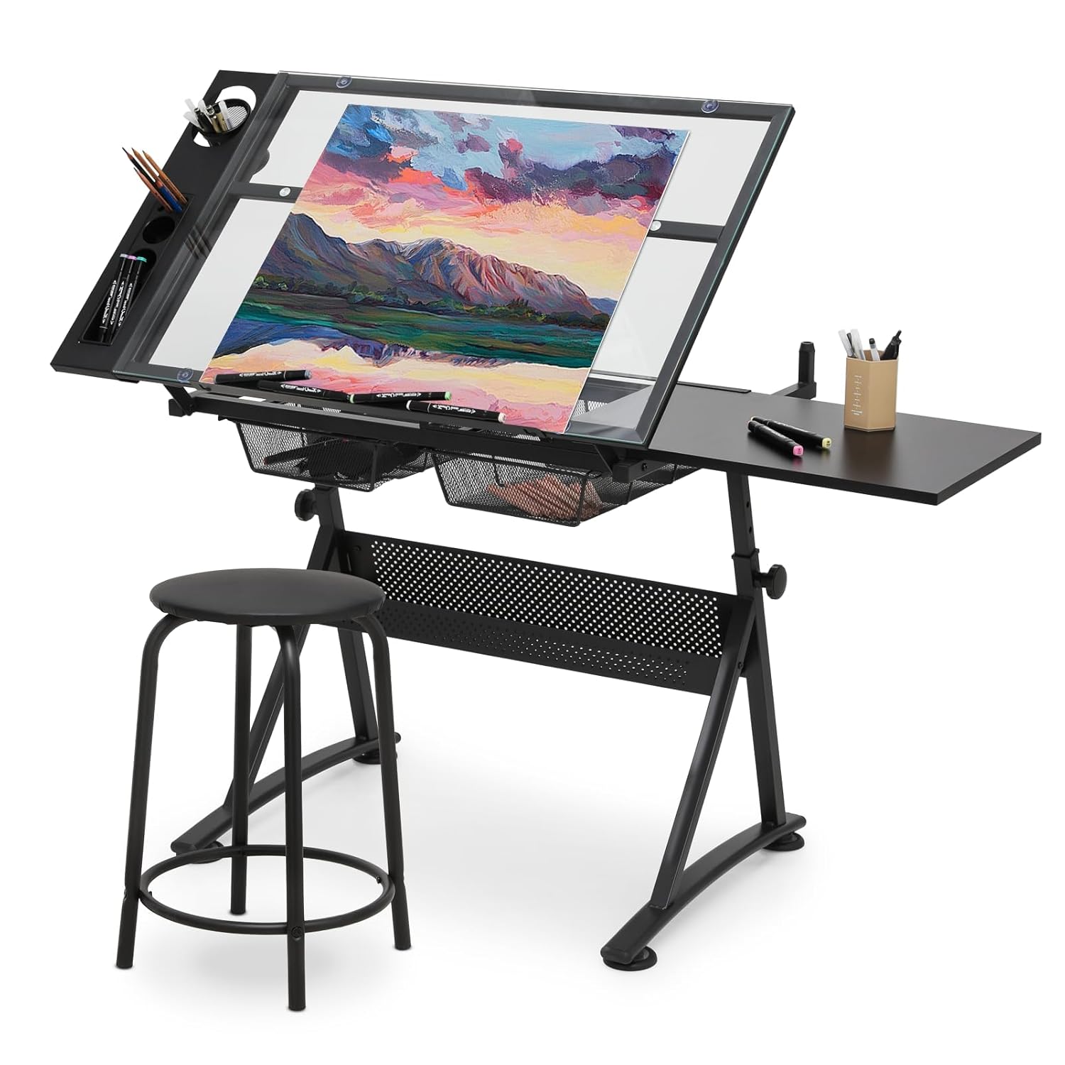 Drafting Table with Height Adj - Art & Craft Paper Ideas 리뷰 및 가격