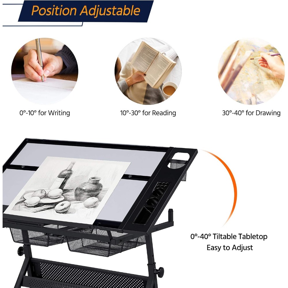 Height Adjustable Drafting Tab - Art & Craft Paper Ideas 리뷰 및 가격