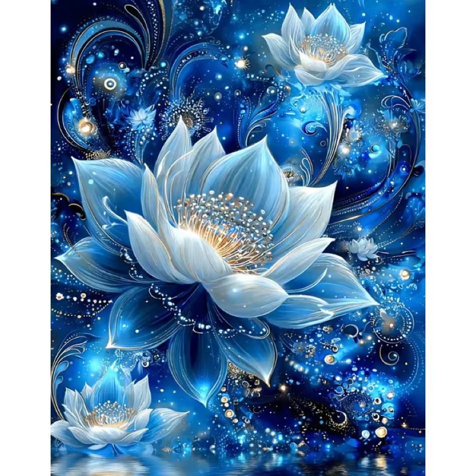 RUOPOTY Blue Lotus Diamond Pai - Art Craft Ideas With Paper 리뷰 및 가격