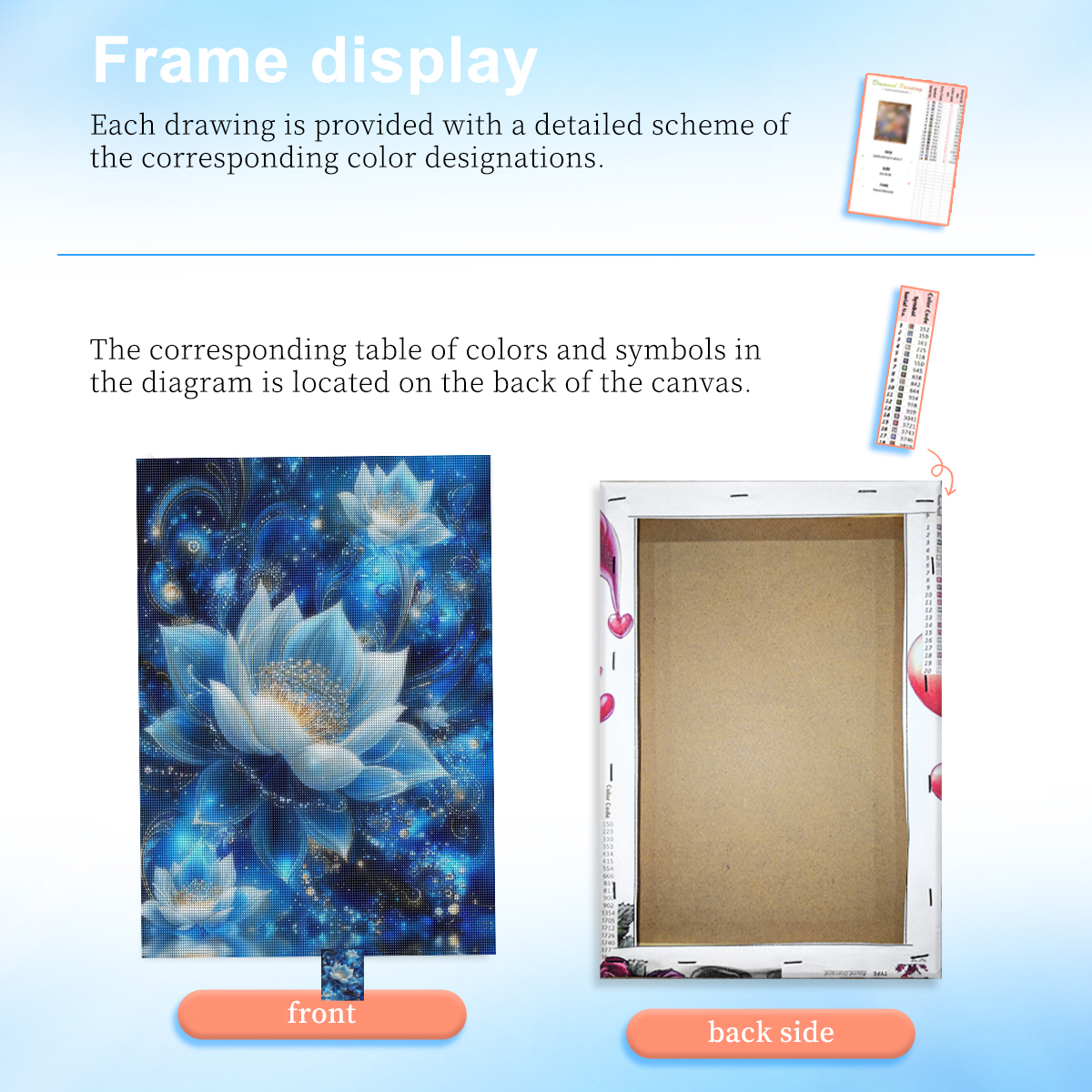 RUOPOTY Blue Lotus Diamond Pai - Art Craft Ideas With Paper 리뷰 및 가격