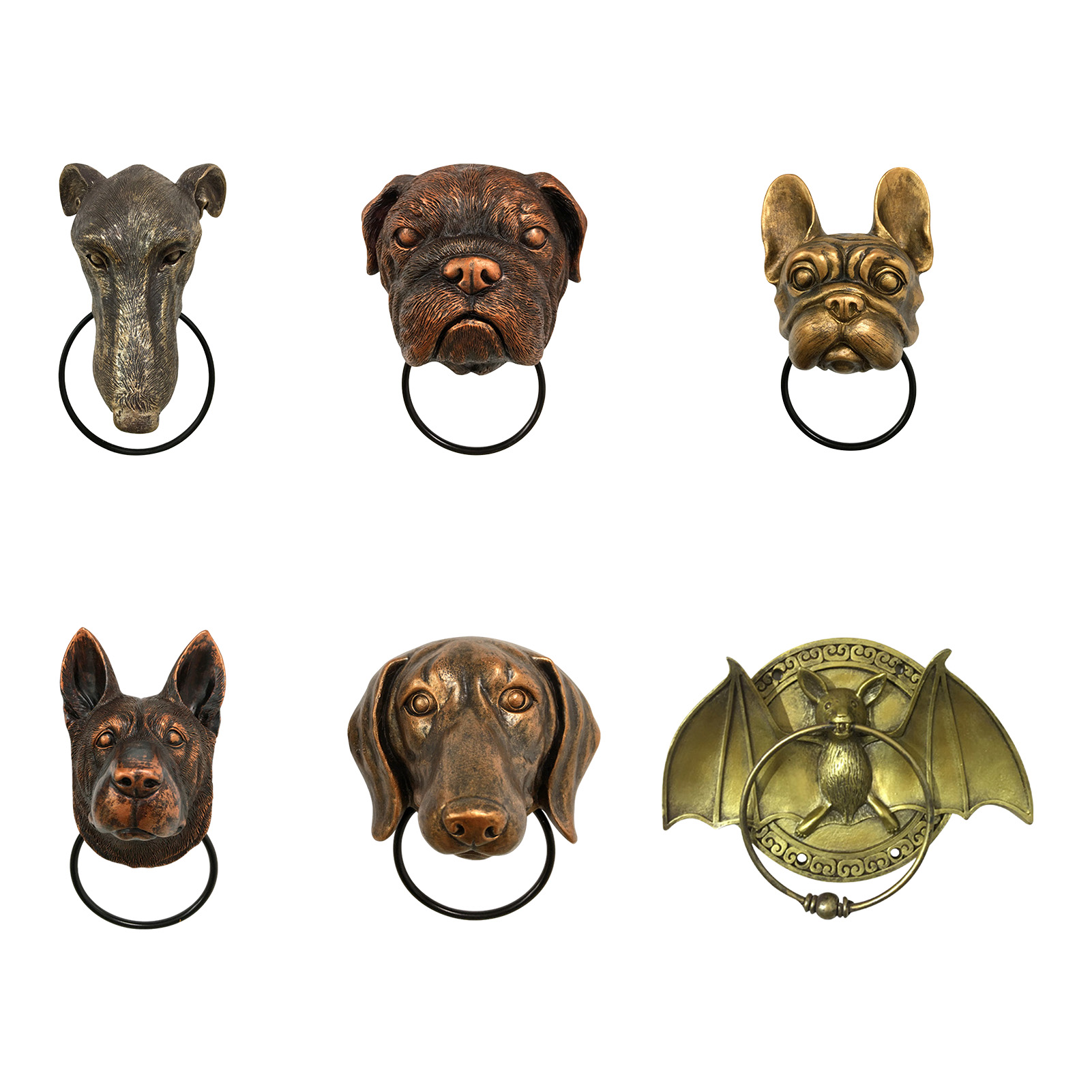 Creative Animals Head Door Kno - Art Craft Door 리뷰 및 가격