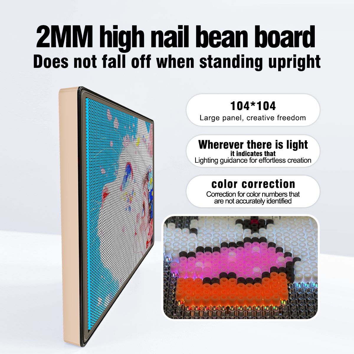 LED Fuse Beads Craft Pegboard  - Art Craft Diy 리뷰 및 가격