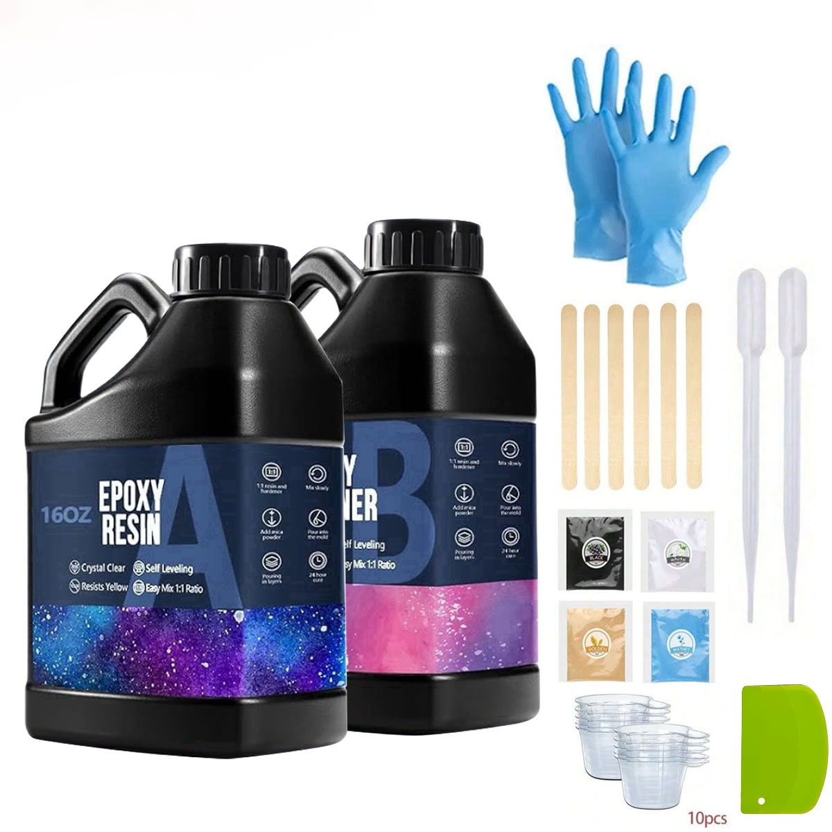 1000ml Crystal Clear Epoxy Res - The Art And Craft Of Jewelry 리뷰 및 가격