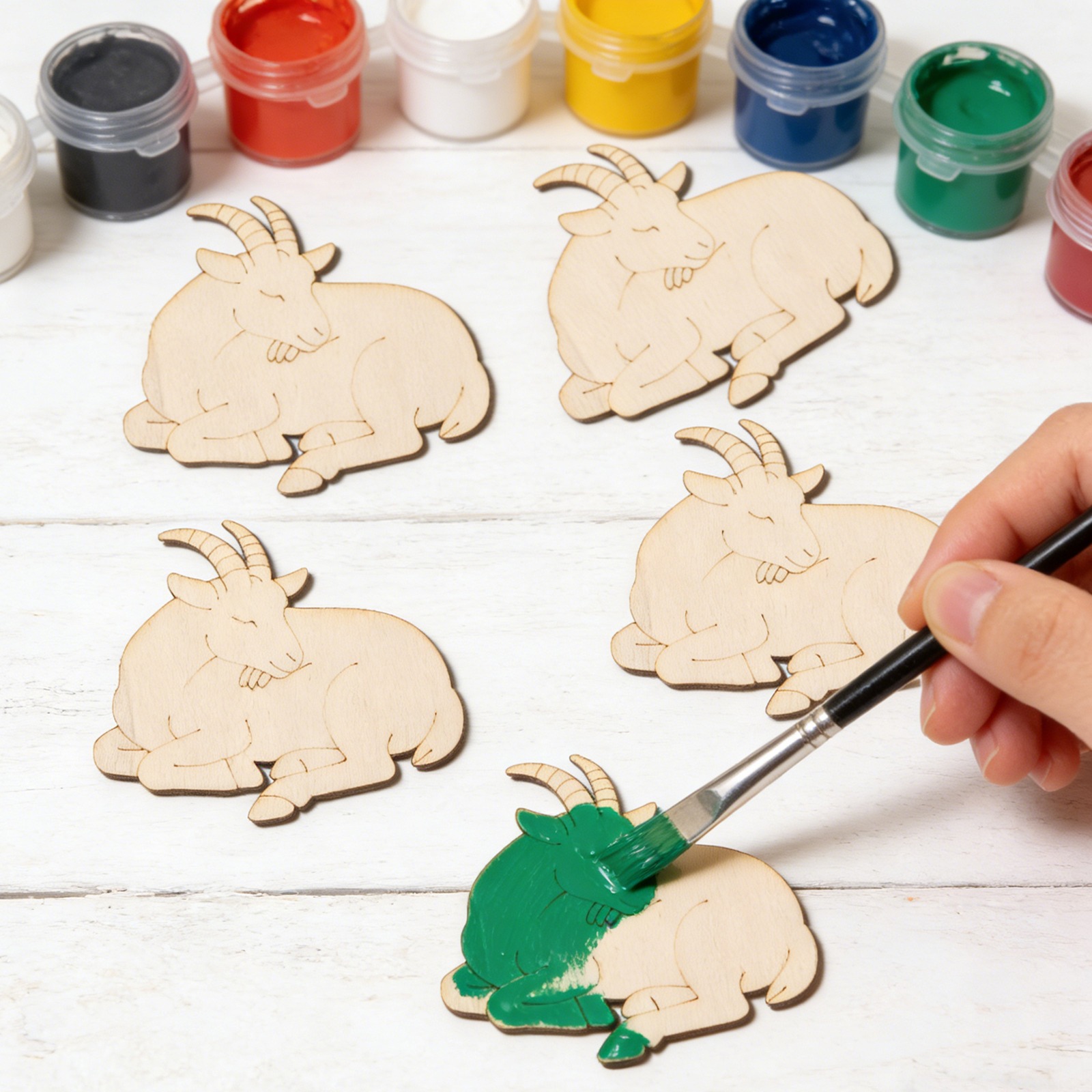 10pcs/set Unfinished Wood Shee - Art & Craft Paper Ideas 리뷰 및 가격