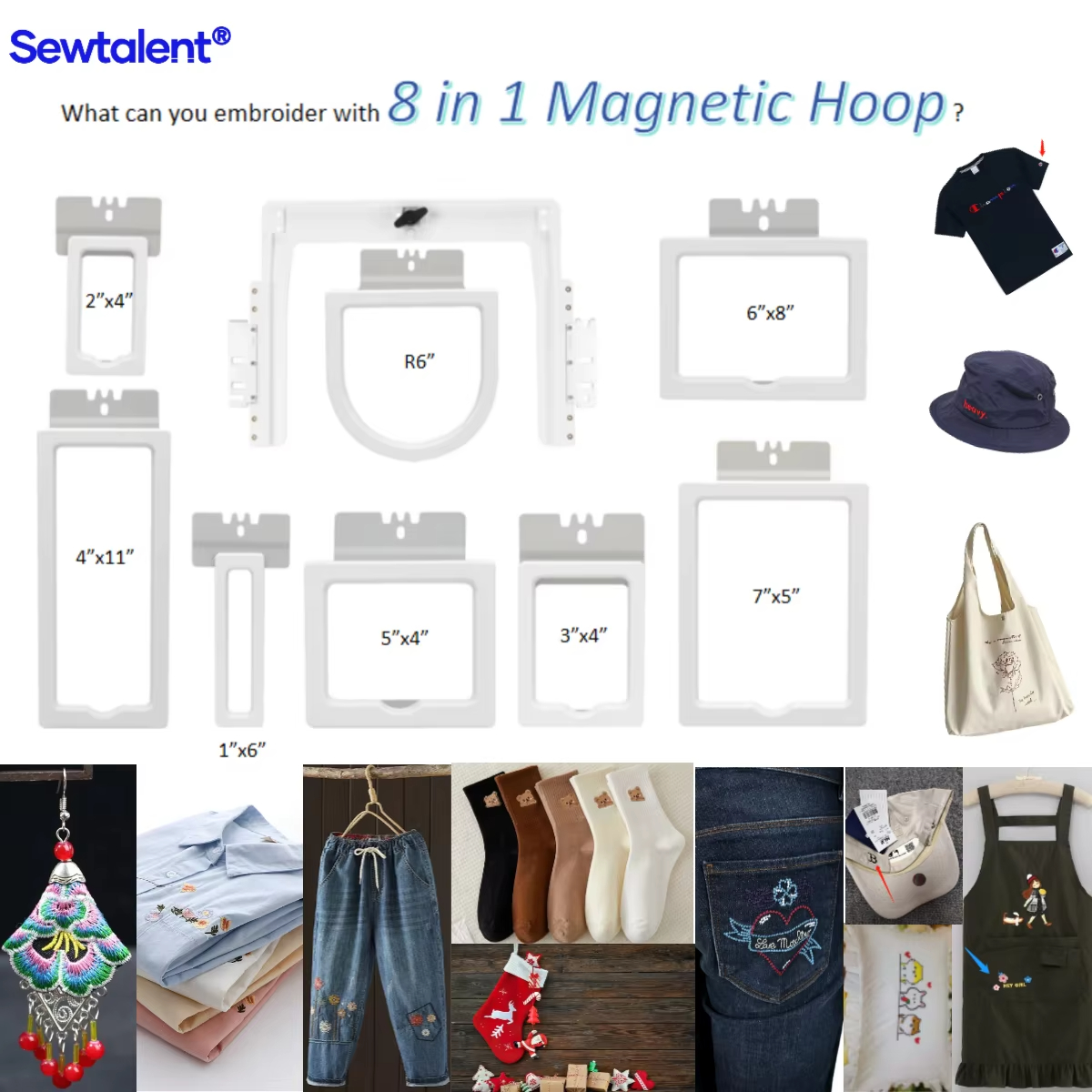 Melco Amaya Bravo XT/XTS EMT16 - Embroidery Hoop Kit 리뷰 및 가격