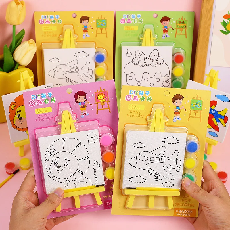 10 Packs Cartoon DIY Oil Paint - Art Craft Movement 리뷰 및 가격