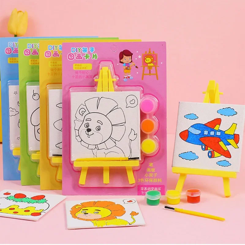 10 Packs Cartoon DIY Oil Paint - Art Craft Movement 리뷰 및 가격