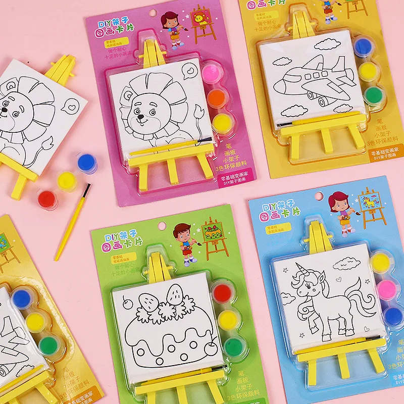 10 Packs Cartoon DIY Oil Paint - Art Craft Movement 리뷰 및 가격
