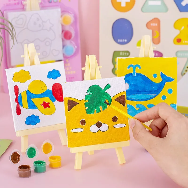 10 Packs Cartoon DIY Oil Paint - Art Craft Movement 리뷰 및 가격