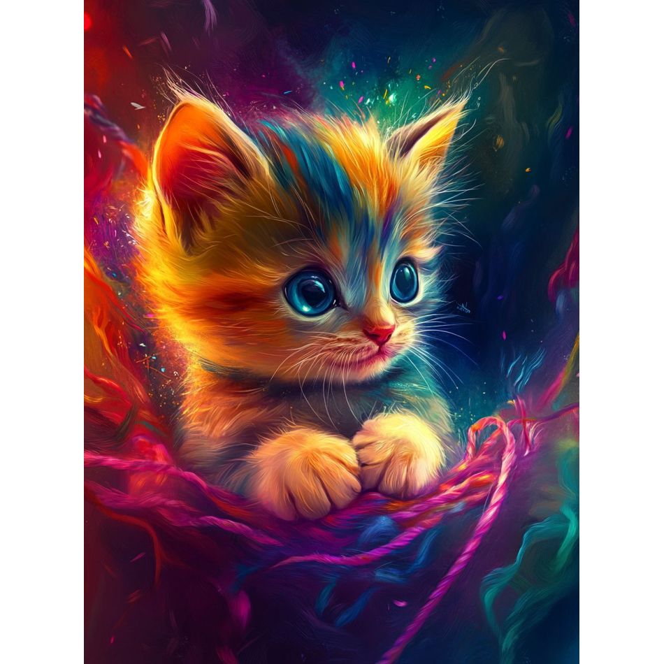 RUOPOTY Kitten Diamond Paintin - Art Craft Ideas With Paper 리뷰 및 가격